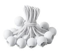 Cordons élastiques à boule - XVX - Pack 50 - Boule Ø25,4 mm - Corde Ø4 mm - Extensibles 7 pouces