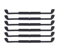 Cordons Élastiques Antidérapants pour Lunettes en Silicone, Lot de 6