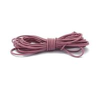Cordons et fils pour perles, Cordon élastique rond de 2 mm for couture, accessoires, 5 m, 1 pièce(Deep Purple)