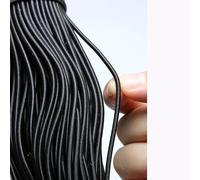 Cordons et fils pour perles, Cordon rond extensible for couture, perles, accessoires de corde en caoutchouc, 1 pièce, 1-4 mm, 5-80 m(2.0 mm (15 m long))