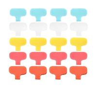 Cordra, 20 étiquettes Cordra, identificateurs de câble, marqueurs de fil de différentes couleurs pour la gestion et l'identification des câbles Organisation facile des câbles : idéal pour une variété