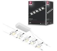 CorDuo Système sur câbles Mac II Kit de base GU5,3 max. 5x10W 230/12V Blanc dépoli#Chrome Blanc dépoli#Chrome G