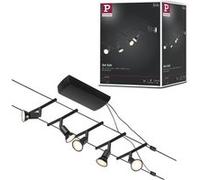 CorDuo Système sur câbles Salt Kit de base GU5,3 max. 5x10W 230/12V Noir mat#Chrome Noir mat#Chrome G