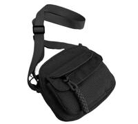 Corduroy Shoulder Bag - 19cm Adjustable Strap Zippered, Small Solid Color Casual Fabric Purse Satchel 0.33lbs | Soft Fabric Material, This Compact Multi Compartment Pocket Is Practical For D