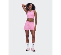 Core 2-in-1 Crop Pink Bubblegum M