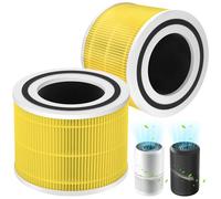 Core 300 Lot de 2 filtres de rechange pour animaux de compagnie, compatible avec le purificateur d'air LEVOIT Core 300/300S, qualité H13, filtre de rechange HEPA véritable, comparé à la pièce n° Core