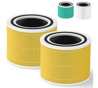 Core 300-P Filtre de rechange pour purificateur d'air et allergies pour LEVOIT Core 300, Core 300-P, Core 300S Vortex Purificateur d'air, filtre HEPA 3 en 1 de qualité H13