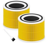 Core 300 Pet Care Lot de 2 filtres de rechange pour purificateur d'air LEVOIT Core 300 Core 300S Core 300-P Core 300S-P, charbon actif 3 en 1 haute efficacité, par rapport à la pièce # Core 300-RF-PA
