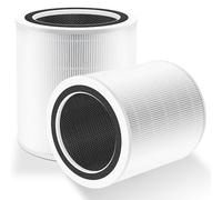Core 400S Lot de 2 filtres de rechange compatibles avec le purificateur d'air Wi-Fi intelligent LEVOIT Core 400S, filtre HEPA H13 3 en 1, par rapport à la pièce # Core 400S-RF, blanc