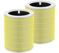 Core 600S Pet Care Lot de 2 filtres de rechange pour purificateur d'air LEVOIT Core 600S, H13 True HEPA, charbon actif haute efficacité pour les amoureux des animaux, par rapport à la pièce #Core