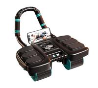 Core AB Roller - Entraînement abdominal - Entraînement abdominal compact en ABS - Petite roue d'entraînement pour la force de base - Équipement de fitness pour la salle de sport, tonification des