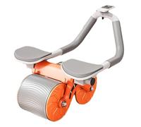 Core Ab Roller - Équipement d'entraînement abdominal Roue de automatique, muscles abdominaux avec soutien au coude - Équipement mGym Équipement Exasa Machine Entraîneur Core Train
