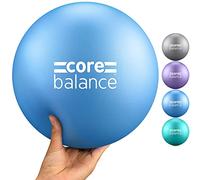 Core Balance Petit Ballon Exercices de Pilates 23 cm Antidérapant/Anti-Éclatement - Entraînement Physique Yoga, Fitness, Physiothérapie - Tube de Gonflage et Outil/Poids Max 200kg /4 Jolies Couleurs