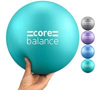 Core Balance Petit Ballon Exercices de Pilates 23 cm Antidérapant/Anti-Éclatement - Entraînement Physique Yoga, Fitness, Physiothérapie - Tube de Gonflage et Outil/Poids Max 200kg /4 Jolies Couleurs