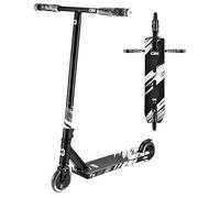CORE CB1 Trottinette de cascades pour débutants à partir de 6 ans - Trottinette pour tricks freestyle avec roues de 110 mm - Trottinette professionnelle pour adolescents et enfants - Noir