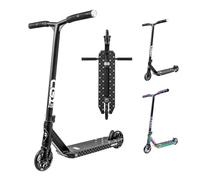 CORE CG1 Mini trottinette acrobatique - Trottinettes cascades pour enfants de 6 ans et plus, débutants à avancés avec roues de 110 mm - Trottinettes professionnelles pour adolescents et enfants - Noir