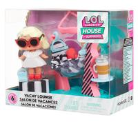 Core Dolls L.O.L. Surprise Hos Coffret Mobilier Avec Poupée 7,5cm S6 - Leading Baby + Vacay Lounge
