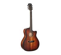 Cort Guitare électro-acoustique CORE-GA Blackwood Light Burst pores ouverts avec housse