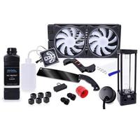 Core Hurrican 240 mm XT45 HardTube Wasserkühlungs Set