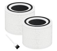 Core P350RF H13 Lot de 2 filtres de rechange HEPA authentiques compatibles avec le purificateur d'air LEVOIT Core P350 Pet Care 3 en 1 Grade H13 Élimine les odeurs Filtre à charbon actif pour