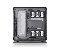 Core P6 TG - MDT - SSI CEB - panneau latéral fenêtré (verre trempé) - pas d'alimentation (PS/2) - noir - USB/Audio