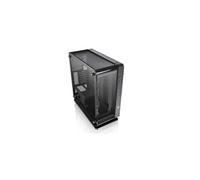 Core P6 TG - MDT - SSI CEB - panneau latéral fenêtré (verre trempé) - pas d'alimentation (PS/2) - noir - USB/Audio