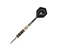 Unicorn Core Plus Win Pointe de la tige des fléchettes en laiton 23g de laiton noir/doré Doré