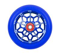 CORE Roue hexagonale pour trottinette 110 mm ABEC 9 (roues de rechange professionnelles) - Bleu marine
