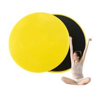 Core Sliders - Disques glissants pilates pour entraînement complet du corps | Glissières à plancher bas double face, équipement de stabilité de force, équipement d'entraînement abdominal pour tapis ou