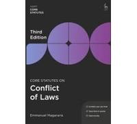 Core Statutes On Conflict Of Laws