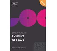 Core Statutes on Conflict of Laws (Palgrave Core Statutes) - [Version Originale] Inconnu (Auteur)