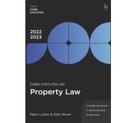 Core Statutes On Property Law 2022-23