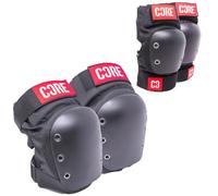 Core Street Combo Ensemble de coussinets de protection pour genoux et coudes pour enfants pour le skateboard, le roller, la trottinette acrobatique et le cyclisme pour débutants et professionnels