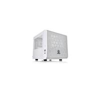 Core V1 Snow Edition - Tour - mini ITX - panneau latéral fenêtré - pas d'alimentation (PS/2) - blanc - USB/Audio
