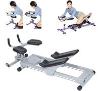 Core Workout Trainer - Machine de torsion et d'étirement de la colonne vertébrale pour salle de sport à domicile, étirement ergonomique du dos avec hauteur réglable, supporte jusqu'à 100 kg