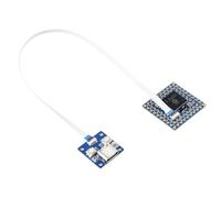 Core2350B Core Board Kit Basé sur Raspberry Pi RP2350B Double Cœur et Double Architecture Microcontrôleur, 2MB PSRAM, 48 × Pins GPIO Multifonctions, Adaptateur de Port USB et Câble FFC Inclus