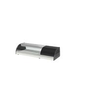 Coreco Vitrine à Sushis Inox avec 4 Bacs GN 1/3 - H 255 mm