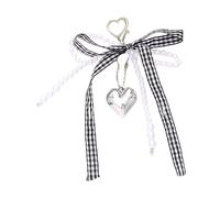 Corée Des Perles Coréennes Keychain Multi-fonction Charme Accessoire Téléphone Ornement Cœur Pendant Pour Les Femmes Les Filles Accessoire