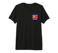 Corée du Nord Drapeau de la Corée du Nord T-Shirt Haut de Gamme