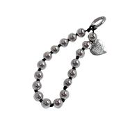 Corée du Sud Cœur Perles Colorées Bracelets pour Téléphone Bracelet Chaîne Répétite pour Téléphone Cordon Pendentif Doux, b