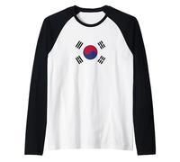 Corée du Sud - Drapeaux du Monde, Amoureux de la géographie Manche Raglan
