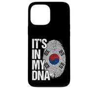 Corée du Sud It's in My DNA Fingerprint Heritage Coque pour iPhone 13 Pro Max