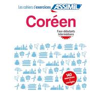 Coréen faux-débutants & intermédiaire (cahier d'exercices)