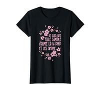 Coréen Je Suis Une Fille Simple J'aime La K-Pop T-Shirt