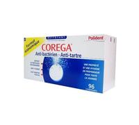Corega Corega Polident Anti-Bacterien Et Anti-Tartre - 96 Comprimes