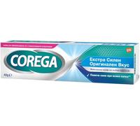 Corega, Lot de 3 crèmes à dents extra fortes, 40 g