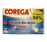 Corega Oxygène Bio-Actif 30 + 30 comprimés