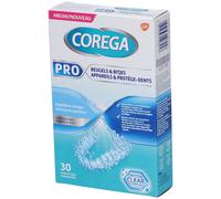 COREGA Pro Appareils & Protège-Dents Nettoyant Quotidien Comprimés Effervescents 30 pc(s)