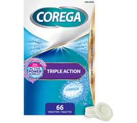 Corega Triple Action Tablettes Nettoyantes Pour Votre Prothèse Dentaire 66 Pièces
