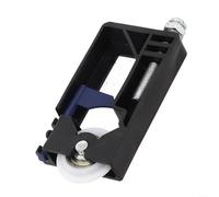 CoreKit de poulie de porte coulissante en nylon - Guide à rouleau monté sur le côté pour vieilles portes de placard en bois | Matériel de rechange pour roue intérieure en plastique noir (noyau de roue